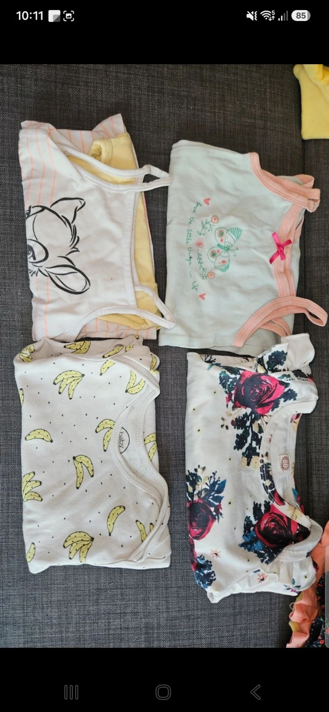 Lot body 18 mois en bon état